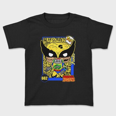 Funko Marvel Zombies Wolverine, Tricou Copii