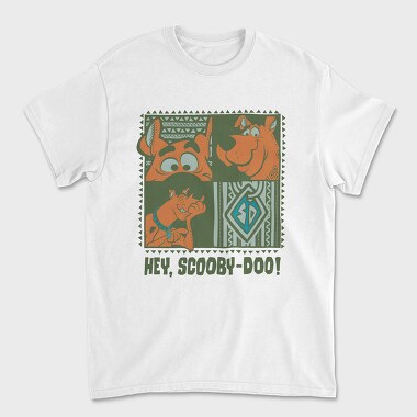 Hey Scooby Doo, Tricou Barbati (Unisex)