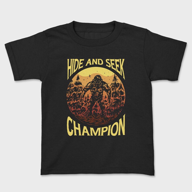 Hide and Seek Champion Sunset, Tricou Copii