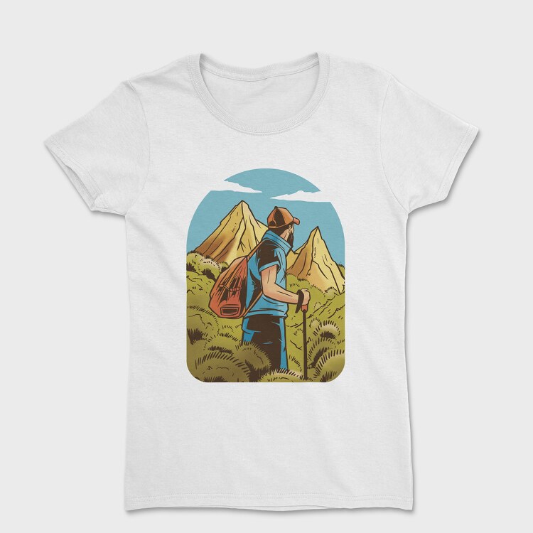 Hiking Man, Tricou Femei