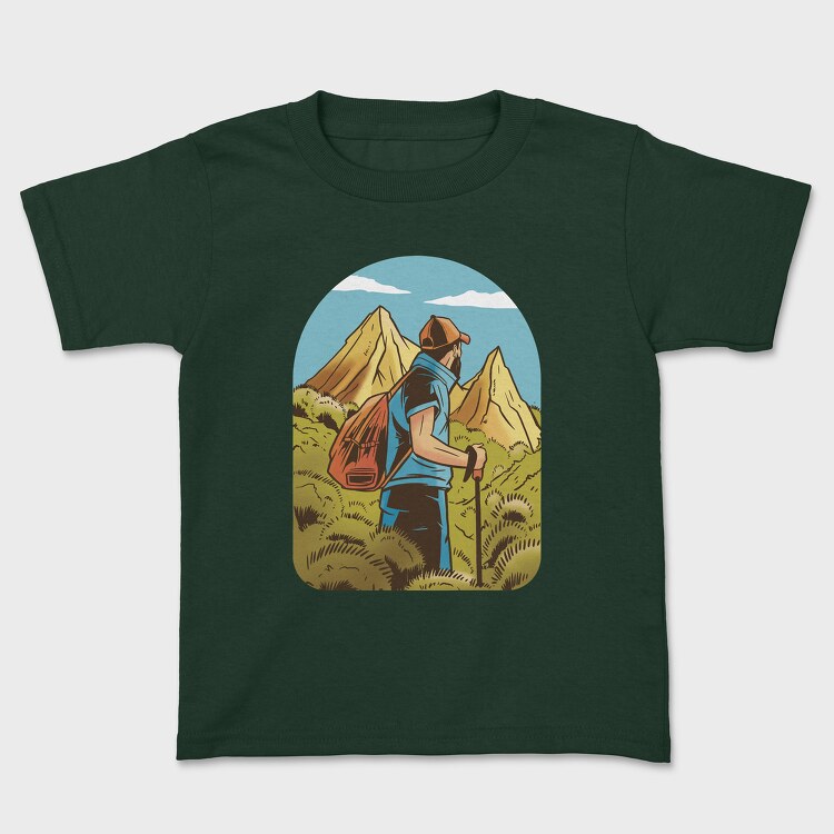 Hiking Man, Tricou Copii