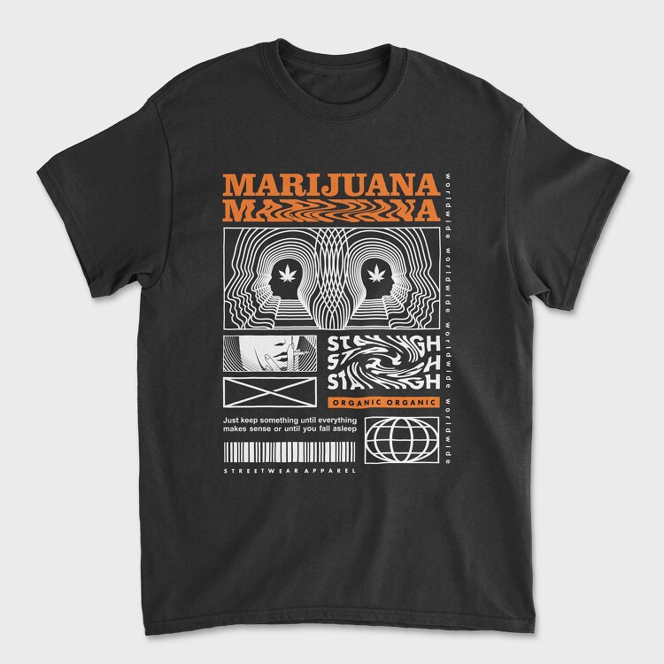 Marijuana 2, Tricou Barbati (Unisex)