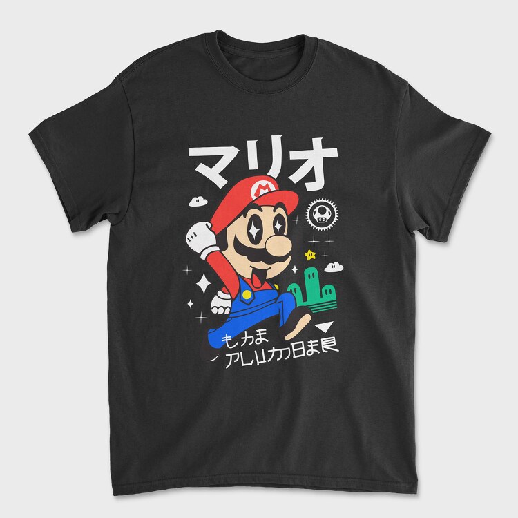 Mario Design 3, Tricou Barbati (Unisex)