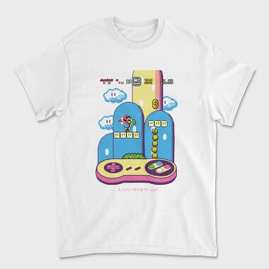 Mario Game, Tricou Barbati (Unisex)