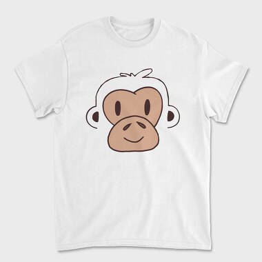 Monkey Face, Tricou Barbati (Unisex)