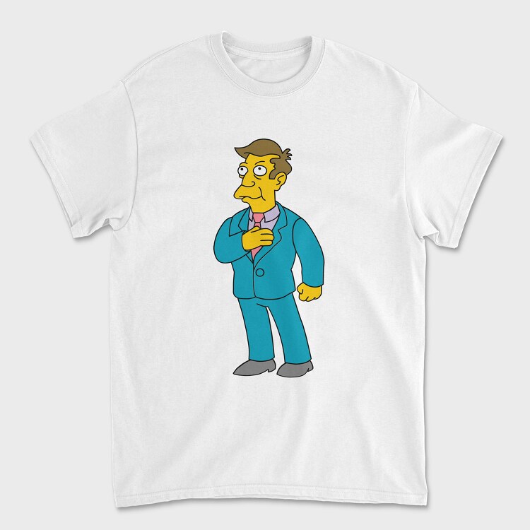 Principal Skinner, Tricou Barbati (Unisex)