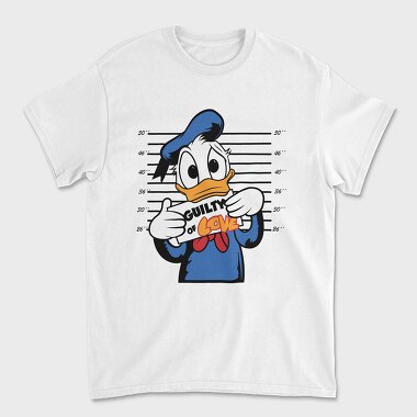 Prisoner Donald Duck, Tricou Barbati (Unisex)