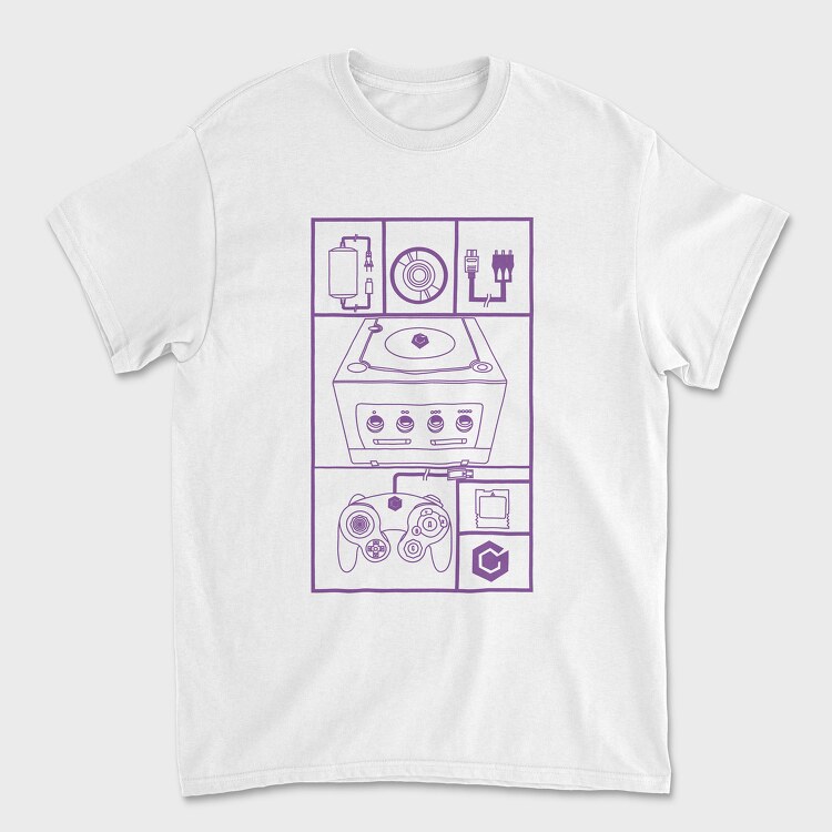 Retro Gaming Entertainment System 2, Tricou Barbati (Unisex)