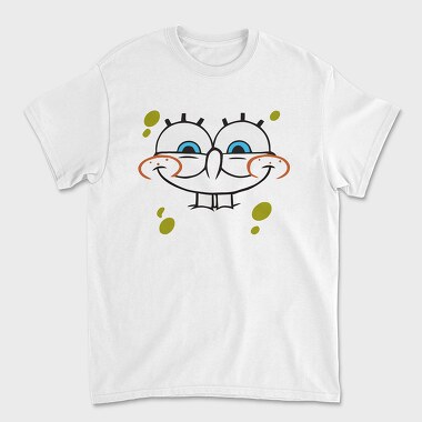 SpongeBob face 2, Tricou Barbati (Unisex)