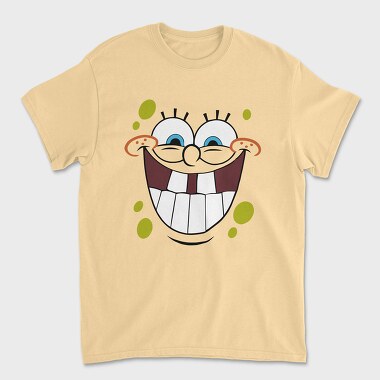 SpongeBob face 9, Tricou Barbati (Unisex)