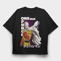 One Punch Man, Tricou Oversize Barbati (Unisex)