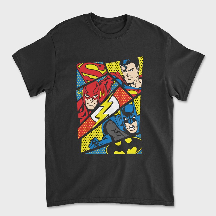 Superman Batman, Tricou Barbati (Unisex)