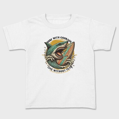 Surf With Courage, Tricou Copii