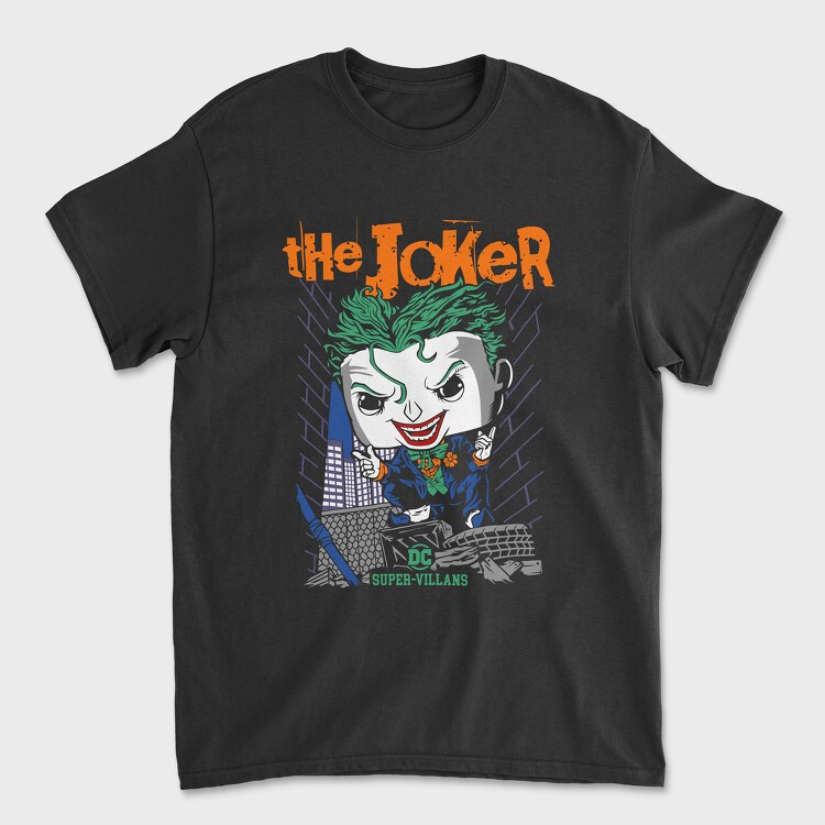 The Jocker Comics, Tricou Barbati (Unisex)