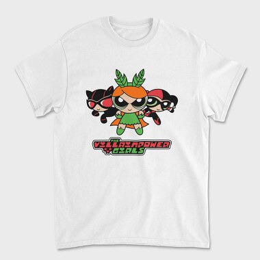 The Powerpuff Girls Catwoman Harley, Tricou Barbati (Unisex)