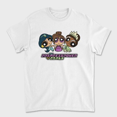 The Powerpuff Girls Jazmin Megara, Tricou Barbati (Unisex)