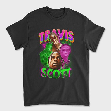 Travis Scott, Tricou Barbati (Unisex)