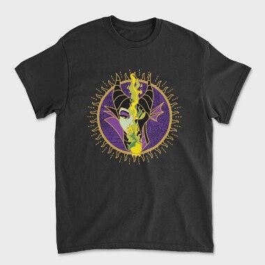 Villanas Disney Malefica B, Tricou Barbati (Unisex)