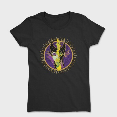 Villanas Disney Malefica B, Tricou Femei