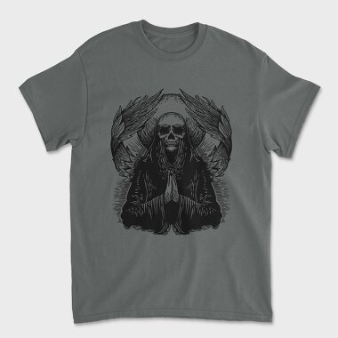 Angel Skull, Tricou Barbati (Unisex)