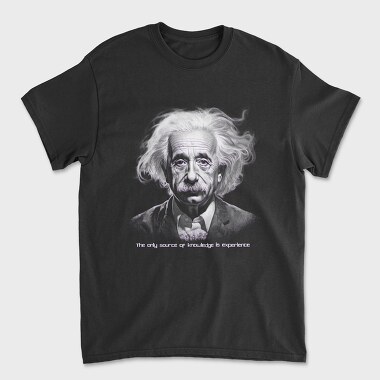 Einstein Phrase, Tricou Barbati (Unisex)