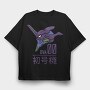 Neon Genesis Evangelion, Tricou Oversize Barbati (Unisex)