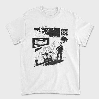 Anime Race 1, Tricou Barbati (Unisex)