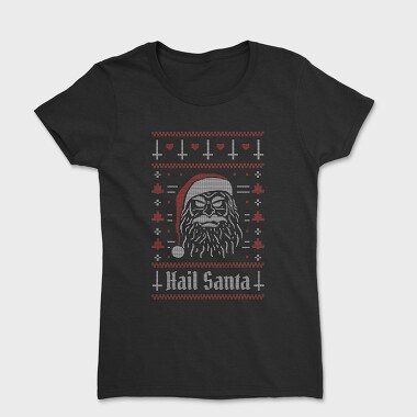 Evil Santa Ugly Sweater, Tricou Femei