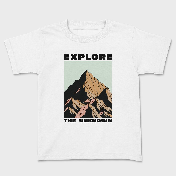 Explore the Unknown, Tricou Copii