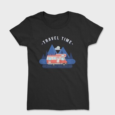 Travel Time Camper, Tricou Femei