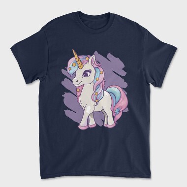 Fantasy Unicorn Cute, Tricou Barbati (Unisex)