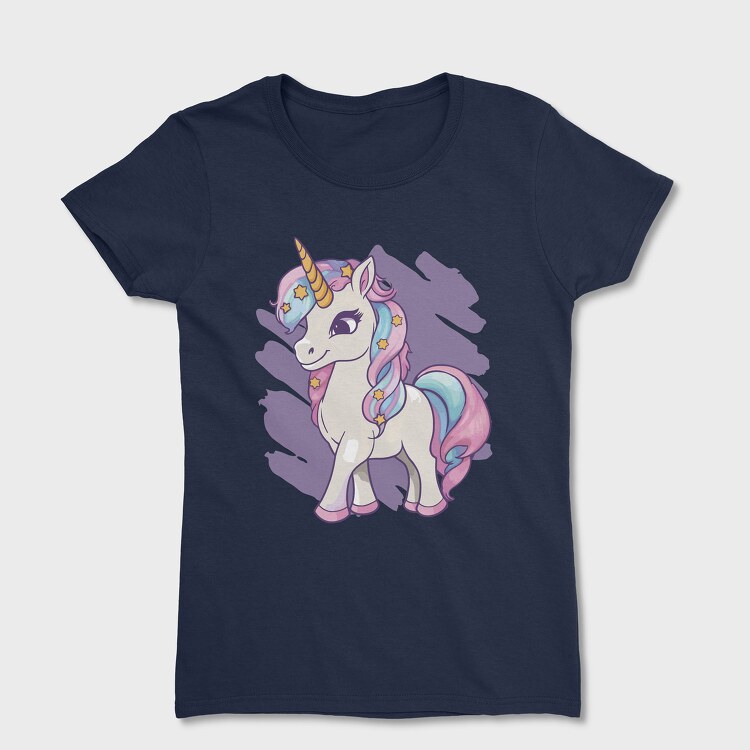 Fantasy Unicorn Cute, Tricou Femei