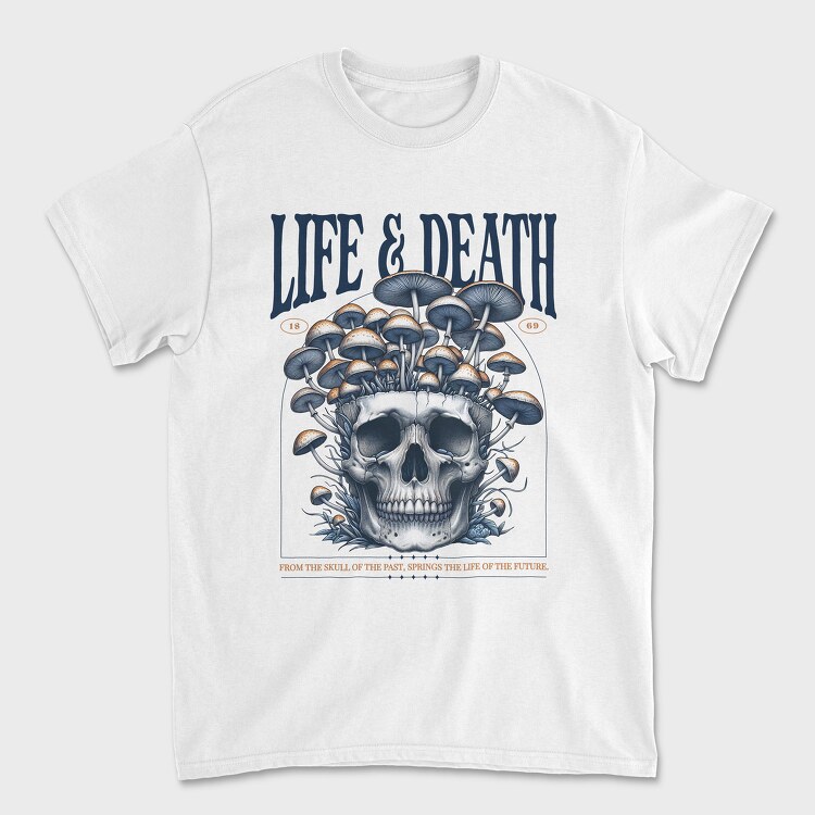 Trend Life Death, Tricou Barbati (Unisex)