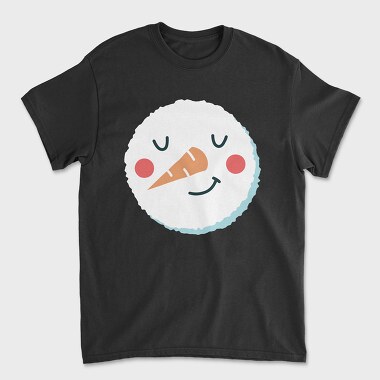 Christmas Snowman Faces 10, Tricou Barbati (Unisex)