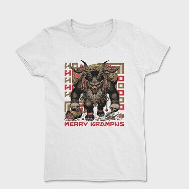 Trend Merry Krampus Japanese, Tricou Femei