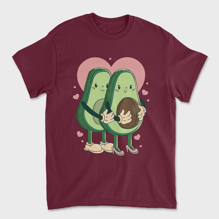 Avocados Love, Tricou Barbati (Unisex)