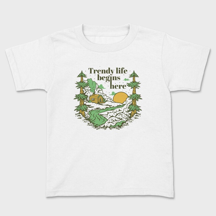 Trendy Life Forest, Tricou Copii