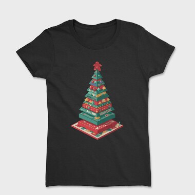 Christmas Tree Boardgames Meeple, Tricou Femei