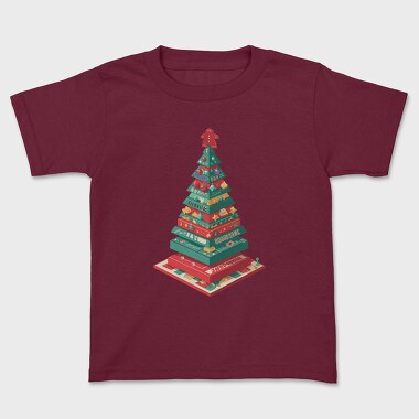 Christmas Tree Boardgames Meeple, Tricou Copii