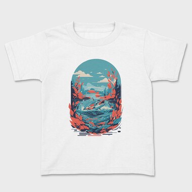 Fish Landscape, Tricou Copii