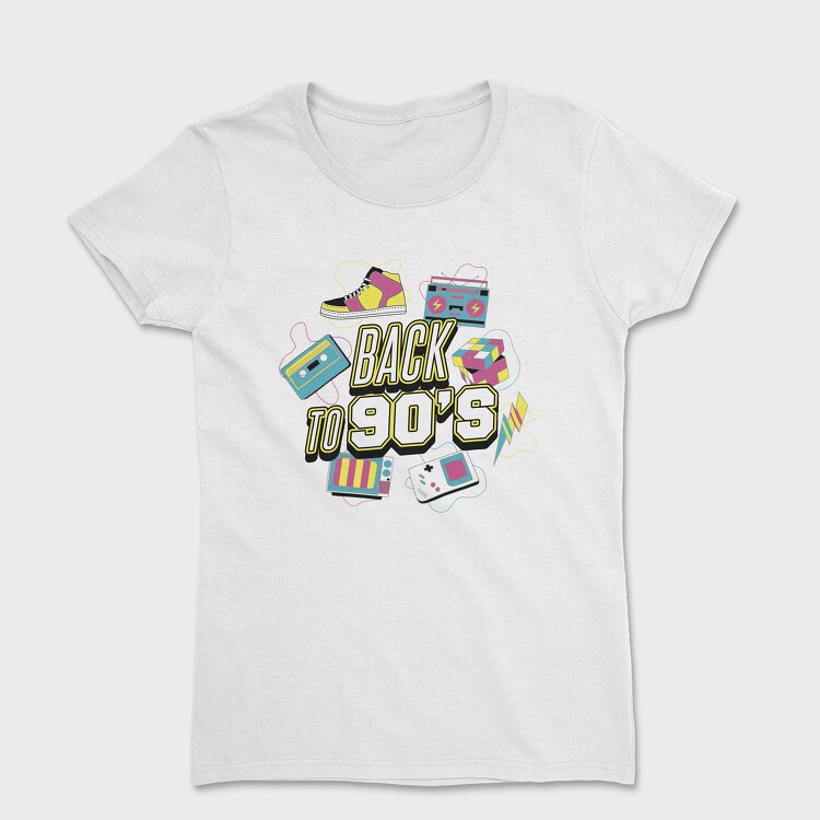 Back to 90 S, Tricou Femei