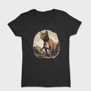 Tyrannosaurus Cat, Tricou Femei