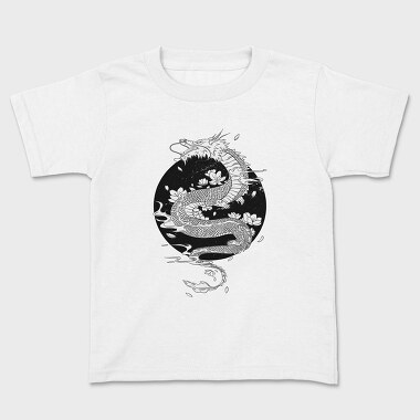 Japanese Tattoo Dragon, Tricou Copii