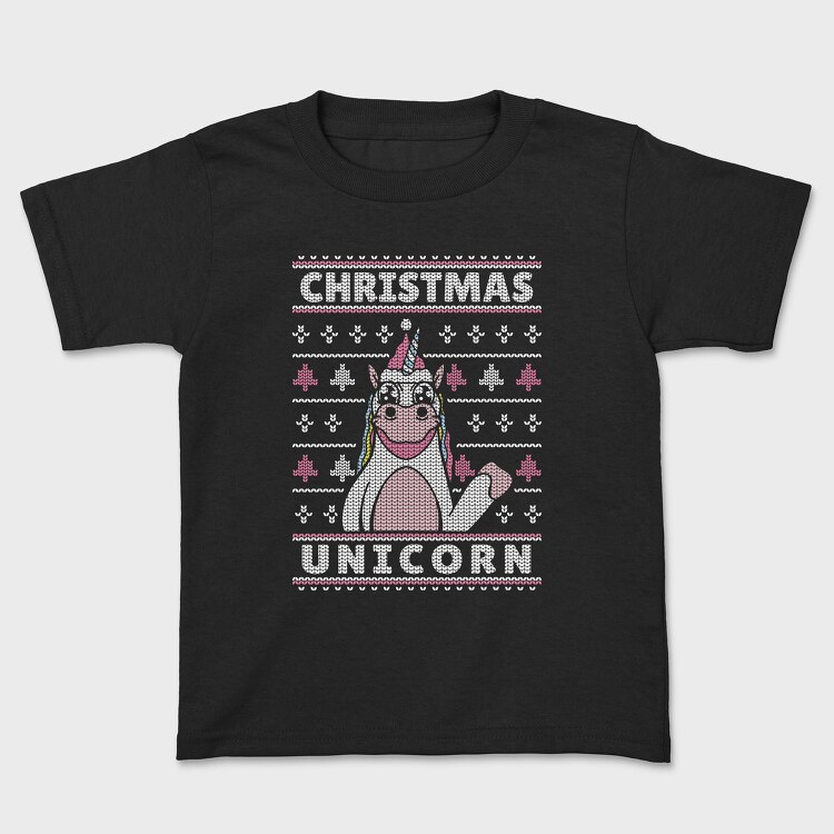 Uglysweatter Unicorn, Tricou Copii