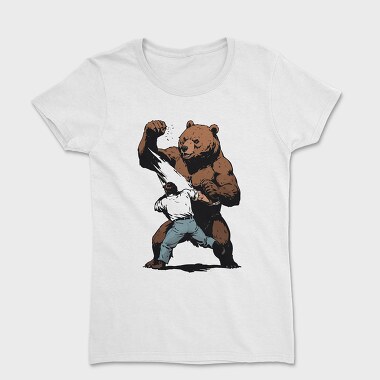 Bear Figth, Tricou Femei