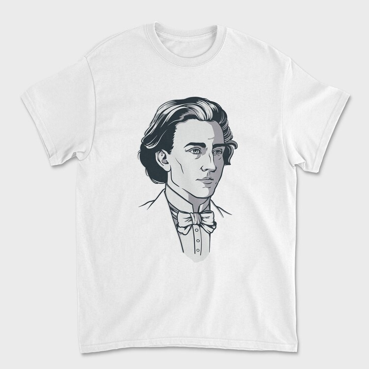 Frederic Chopin, Tricou Barbati (Unisex)