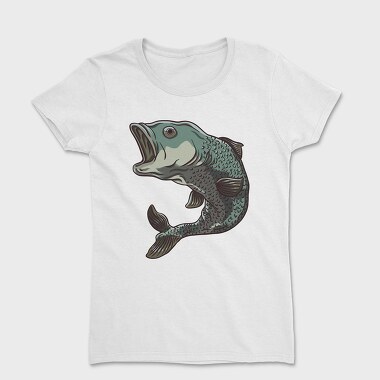 Jumping Pike Perch, Tricou Femei