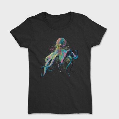 Colorful Octopus, Tricou Femei