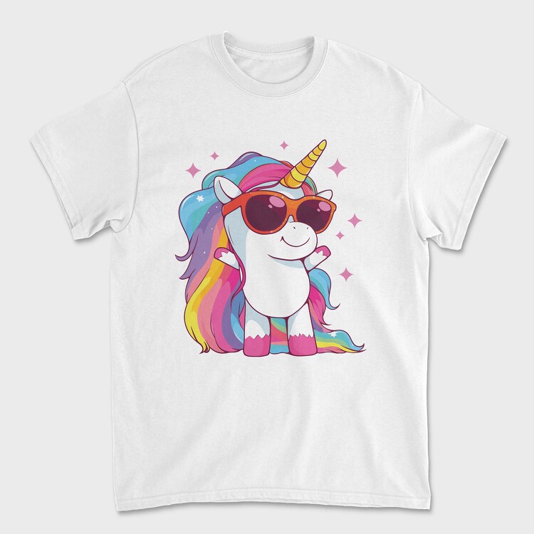 Unicorn Sunglasses, Tricou Barbati (Unisex)