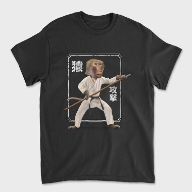 Karate Monkey, Tricou Barbati (Unisex)